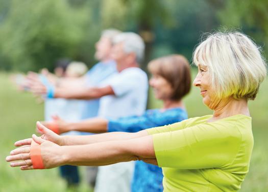 Activité physique à la retraite sport collectif