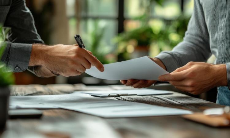 Échange de document